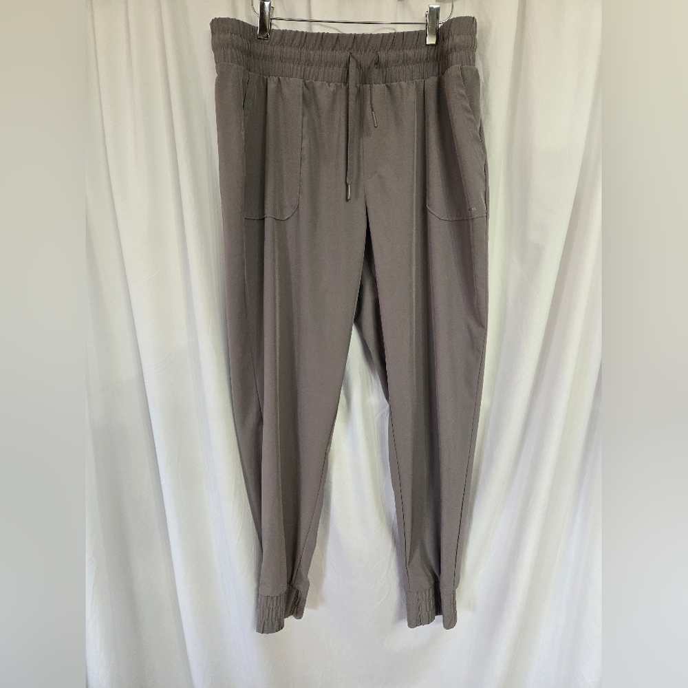 Mondetta Women's Gray Joggers/ Track Square Pockets Pants Size XL